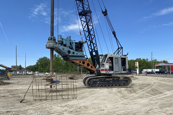 Crane Mounted Drill Rigs